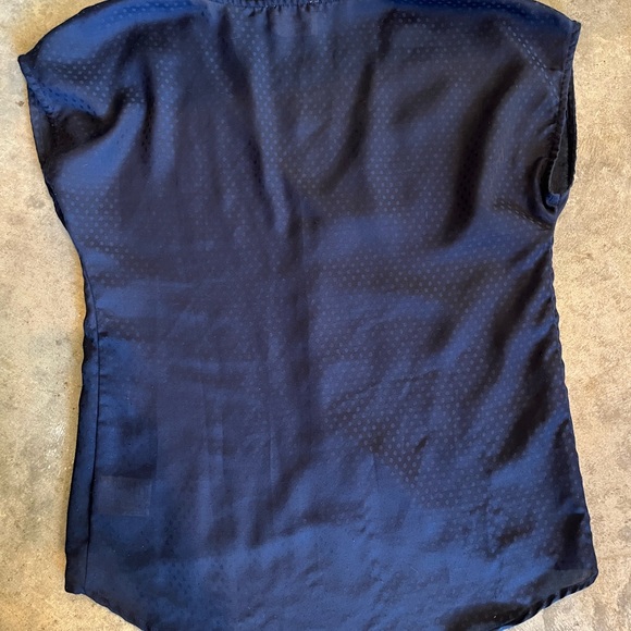 Pins & Needles Navy Blue Polka Dot Blouse! So cute! - Picture 2 of 4